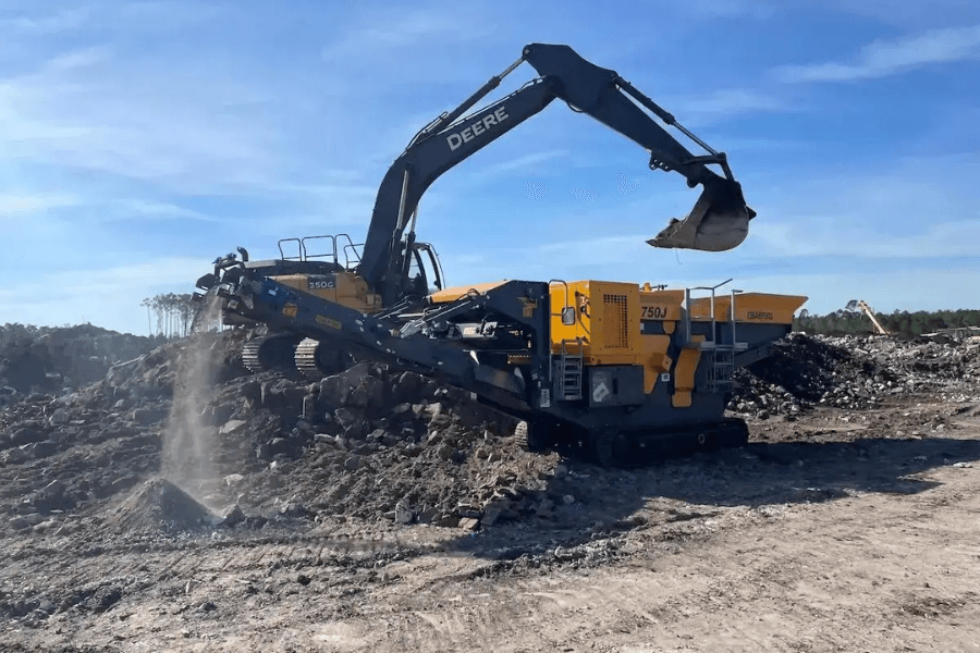 Mining Excavation, Crushing & Screening