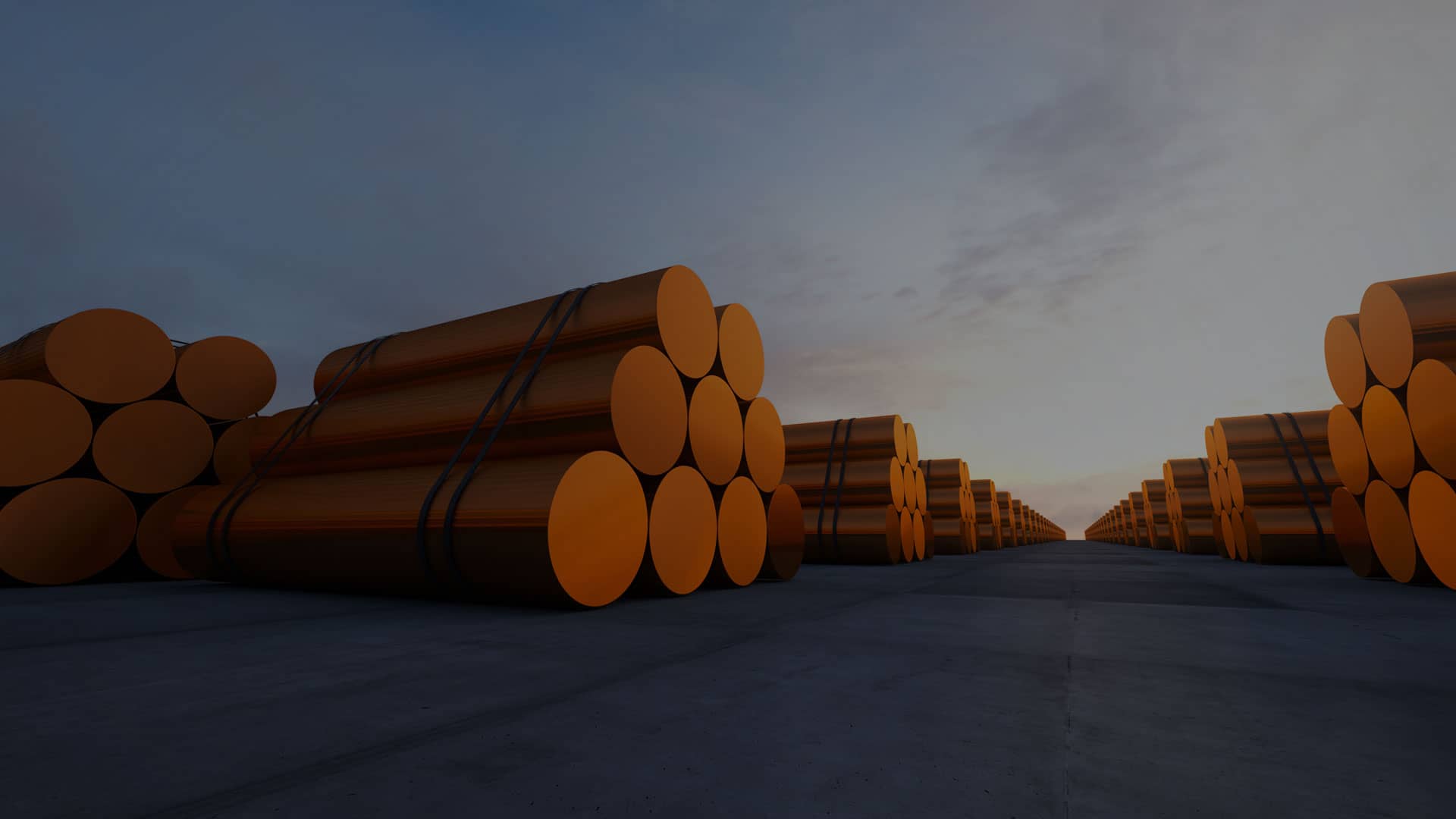 Modern metal recycling facility
